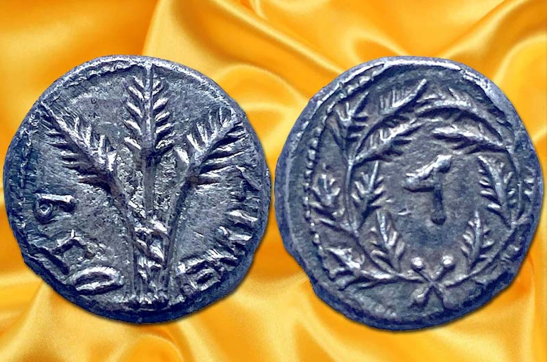 Pilfered rare Judean quarter-shekel coin repatriated to Israel from the U.S.