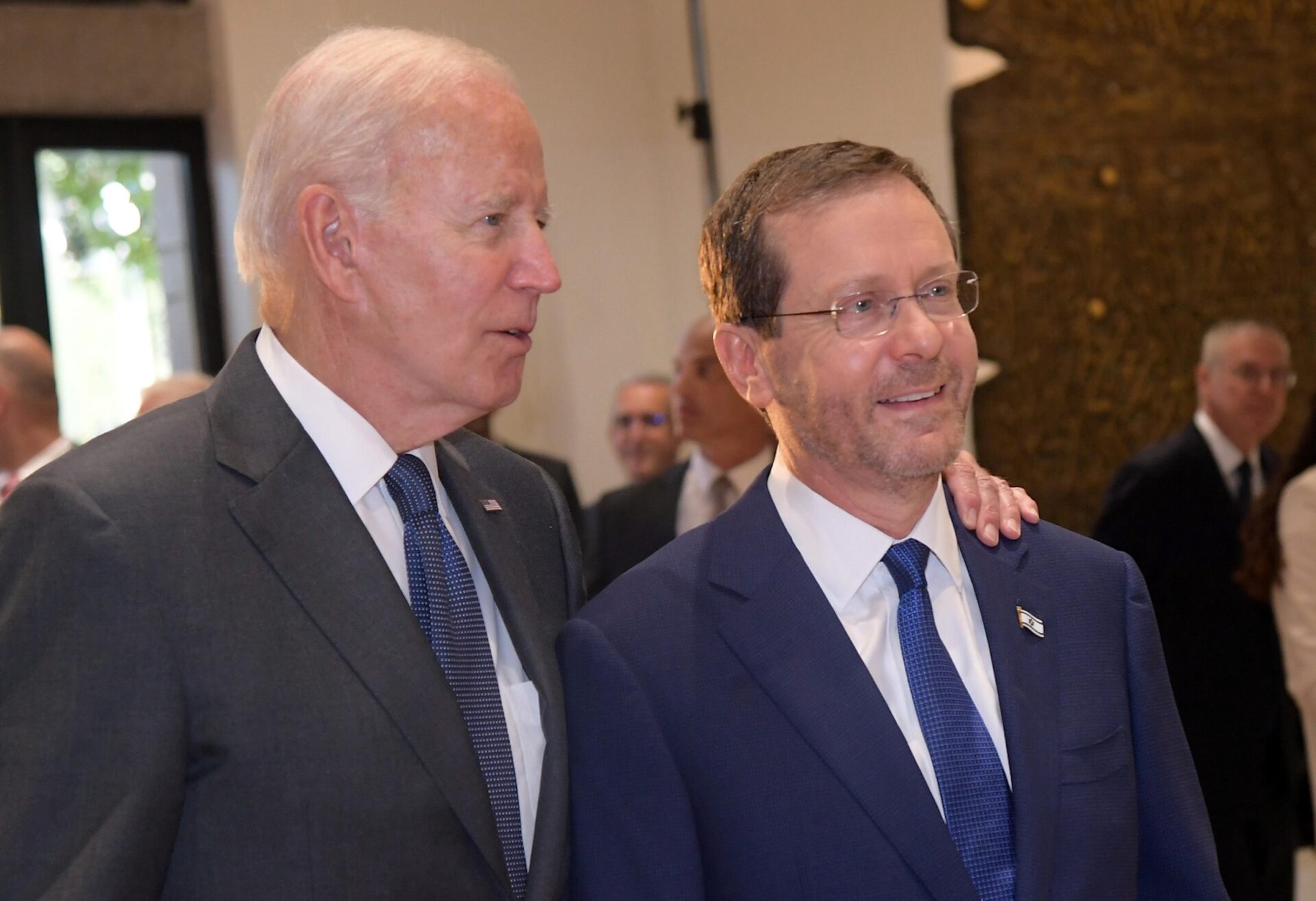 Herzog to meet Biden at White House on Oct. 26