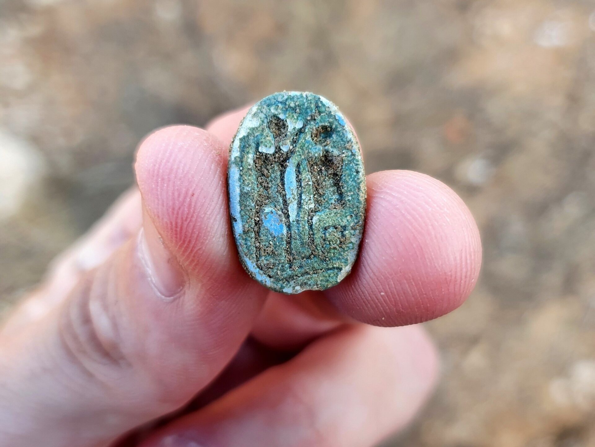 3,000-year-old scarab found in Israel during school field trip