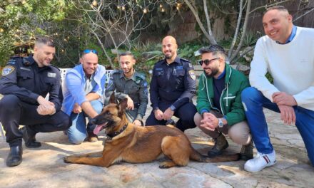 Jerusalem police reunite abducted dog with IDF veteran