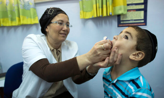 175,000 Israeli children not vaccinated against polio