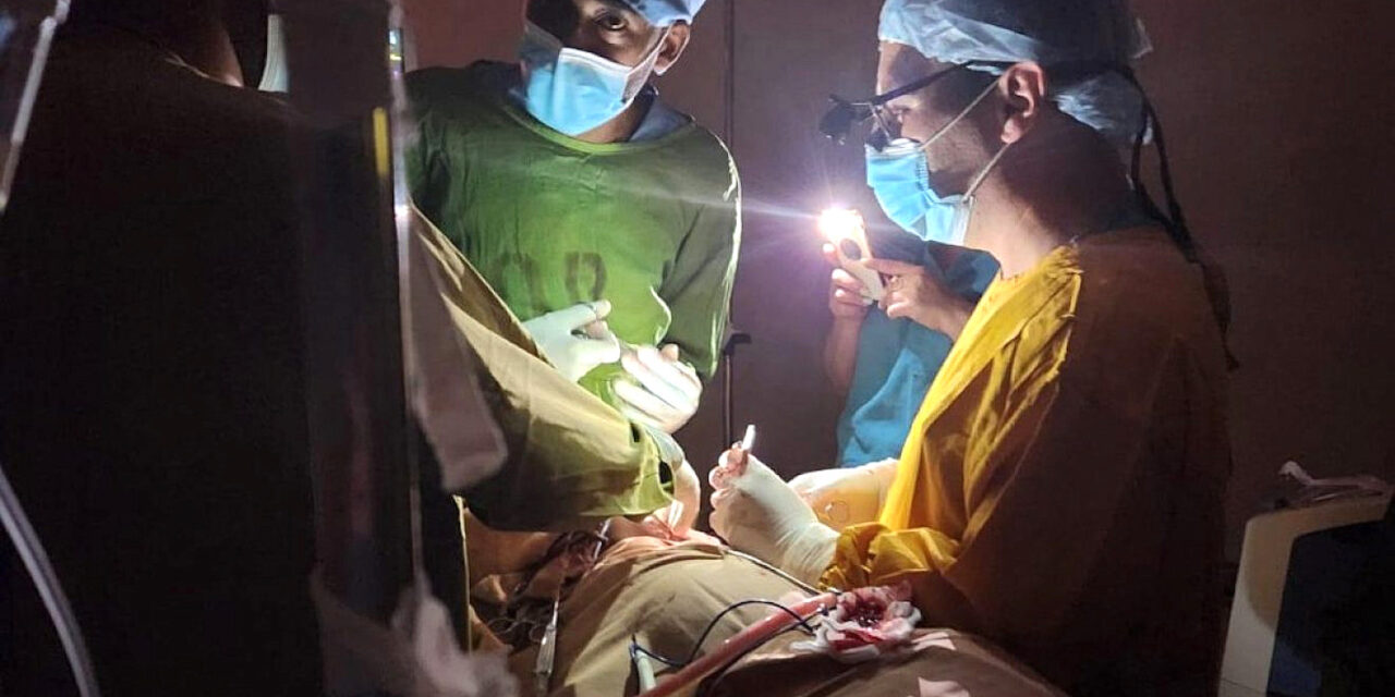 Israeli team overcomes blackout during surgery in Ethiopia