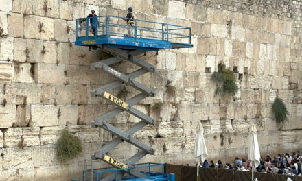 Engineers inspect Western Wall ahead of High Holidays