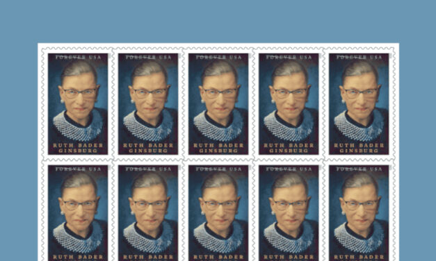 U.S. Postal Service releases stamp honoring Ruth Bader Ginsburg