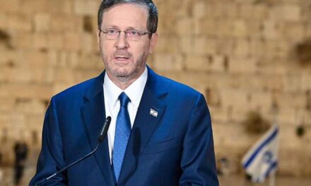 Isaac Herzog broadcasts live from Western Wall to ‘March for Israel’ in Washington