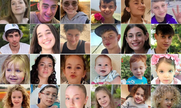 Israel posts pics of the 40 kids held hostage by Hamas in Gaza