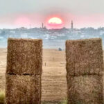 His photos tell a story of a kibbutz that is no more; Facing west is no longer an option
