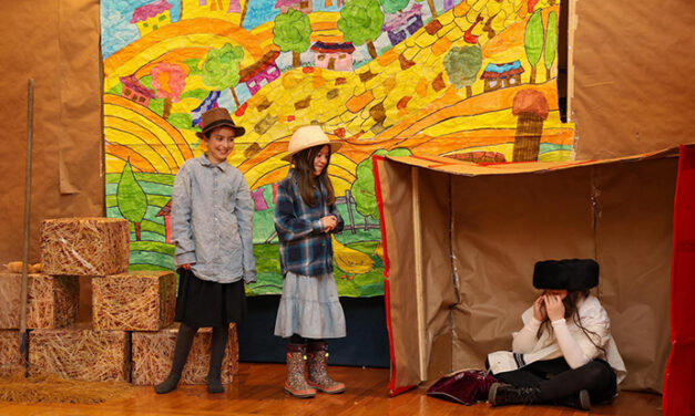 Scenes from recent “The Power Of Tehillim” performance of Maimonides school