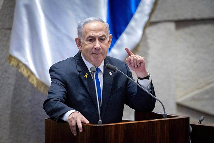 Israel’s P.M. Netanyahu addresses U.S. Congress