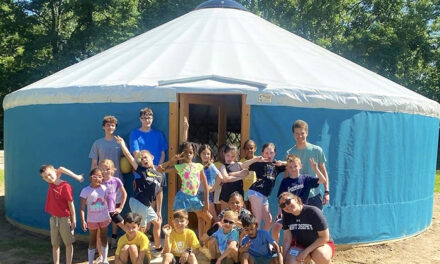 Schenectady Center opens new yurt