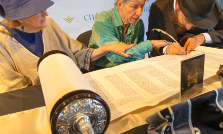 Columbia County Chabad celebrates new Torah completion
