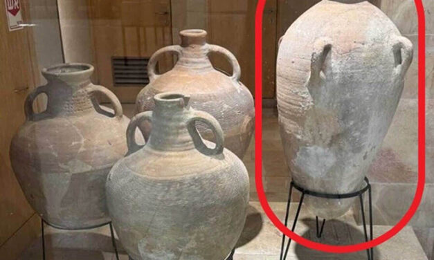 Bronze Age vessel is back on display at the Hecht Museum in Haifa.