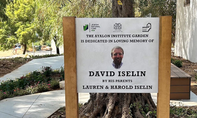 A lasting tribute: Honoring David Iselin’s memory  at the Ayalon Institute Heritage Site