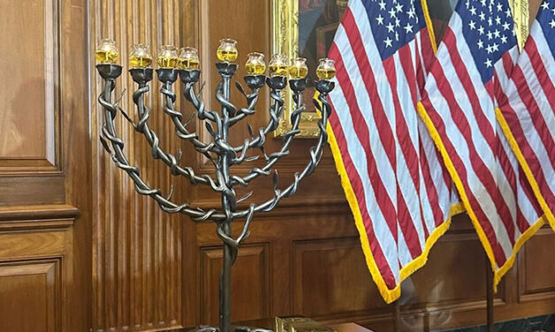 House, Senate leaders host second annual Capitol menorah lighting