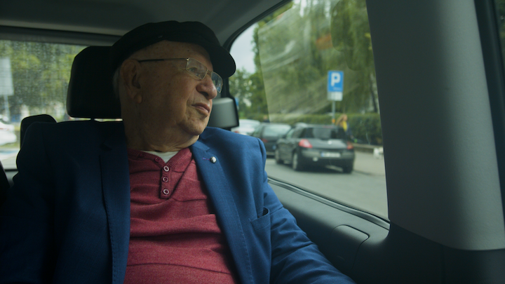 Holocaust survivor Yaacov Goldstein in Among Neighbors Holocaust survivor Yaacov Goldstein in Among Neighbors