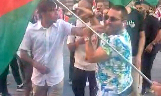 Rabbi Shmuley Boteach hit, then threatened with arrest at Vienna anti-Israel rally