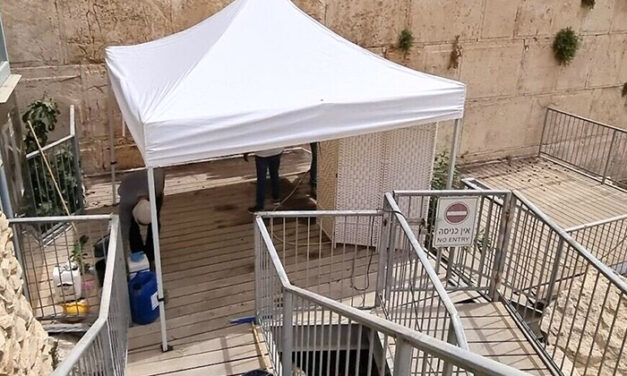 Fury after Western Wall defaced with ‘Holocaust in Gaza’ graffiti