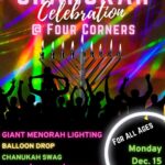 Chanukah at Four Corners Extravaganza set for Dec. 15; free and open to the community