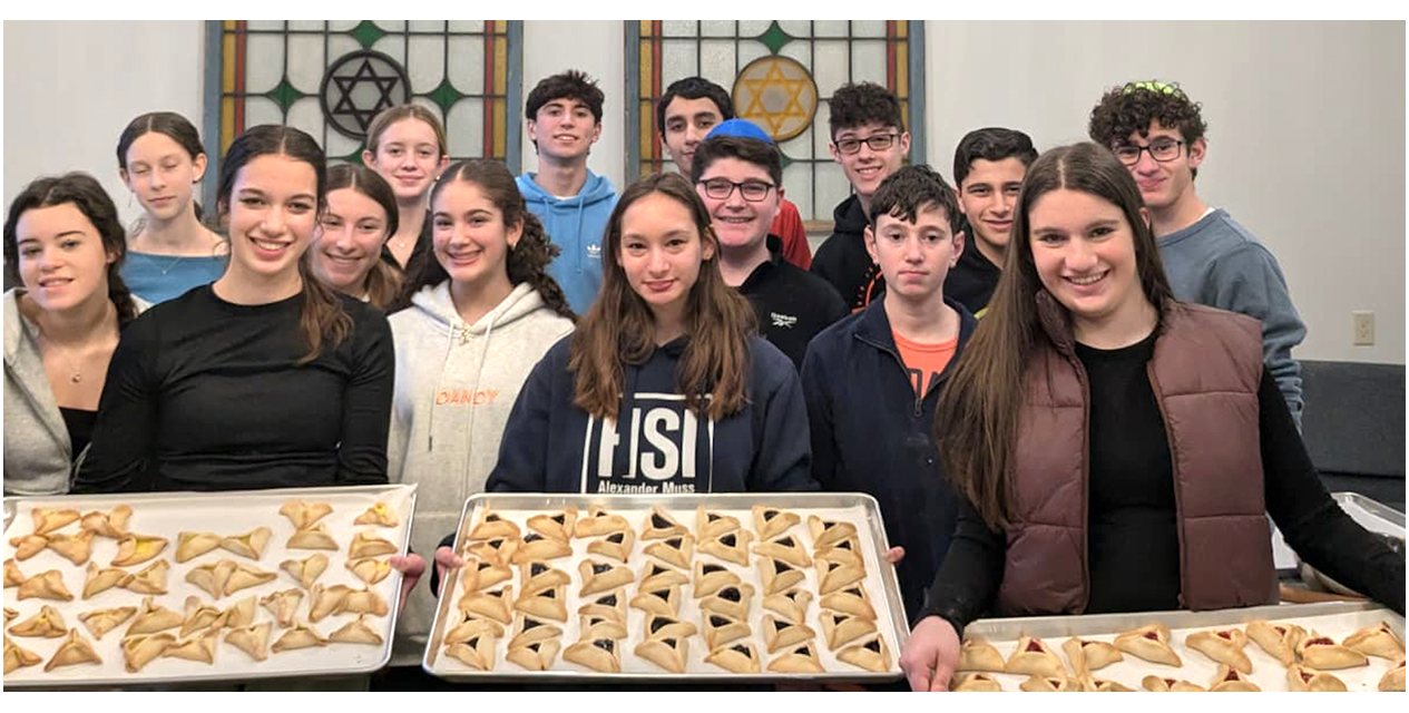 Bethlehem Chabad’s CTeen Hamantash Bake