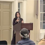 Israeli rebbetzin and activist reports on her activities