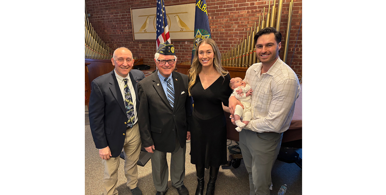 Amanda Aussems-Poskanzer honored with Four Chaplains Award by area JWV