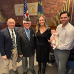 Amanda Aussems-Poskanzer honored with Four Chaplains Award by area JWV