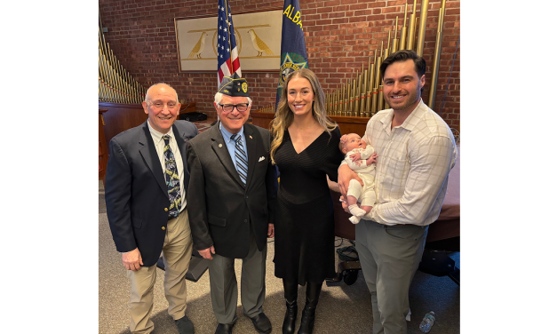 Amanda Aussems-Poskanzer honored with Four Chaplains Award by area JWV