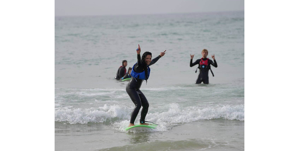Israeli survivors are learning to surf their way back to normal life